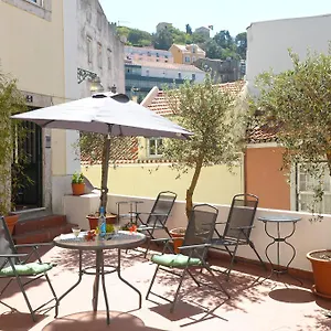 Apartment Costa Do Castelo Terrace, Em Rua Dos Lagares 8, Lissabon